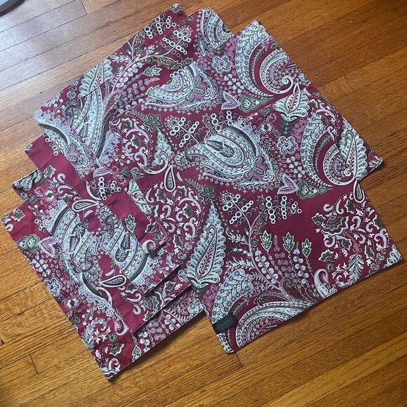 CYNTHIA ROWLEY PLACEMATS CHARGERS SET OF 7 - Picture 6 of 12